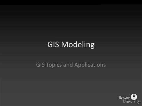 Ppt Gis Modeling Powerpoint Presentation Free Download Id 1249869