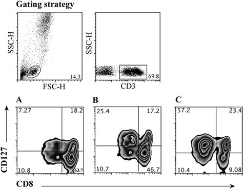 Gating Strategy For The Identification Of Cd127 Expression On Cd8 T Download Scientific