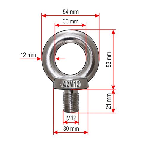 Ringschrauben M A Hnlich Din Gegossene Form Ringschrauben A