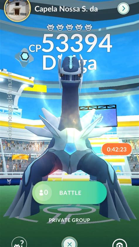 Dialga Raid Boss - Pokemon Go