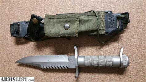 Armslist For Sale Buck 184 Buckmaster Us Navy Seal Knife W Scabbard