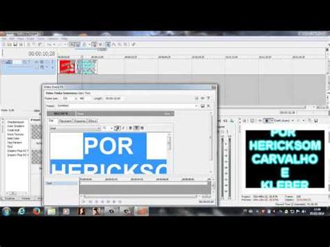 COMO FAZER UMA INTRO SIMPLES O Sony Vegas Pro 7 YouTube