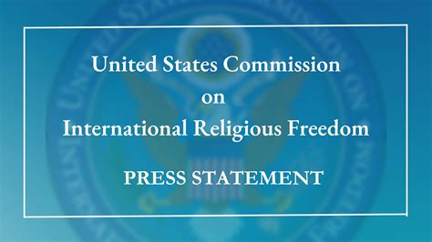 USCIRF Releases 2024 Annual Report With New Recommendations For U S