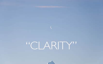 Clarity Quotes. QuotesGram