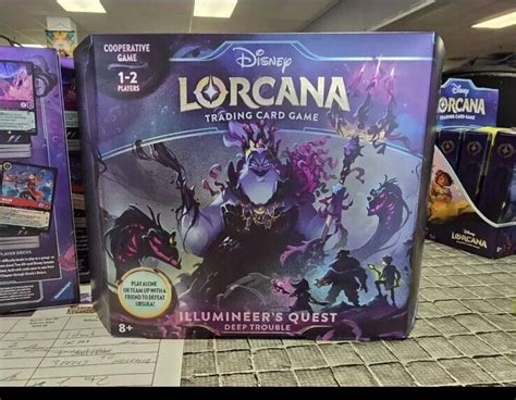 Disney Lorcana Illumineer S Quest Deep Trouble Ursula S Return Set