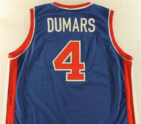 Joe Dumars Unsigned Pistons Jersey (Size XL) | Pristine Auction