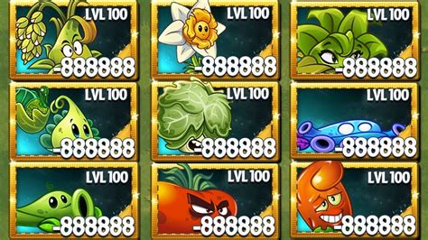 1000 Plants Max Level Vs Team Modern Zombie Level 100 Who S Best