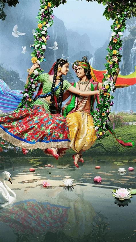 Radha Krishna Swing Wallpapers - Top Free Radha Krishna Swing ...