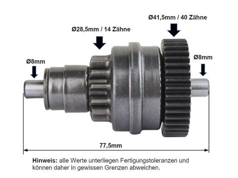 Anlasser Freilauf Kupplung F R Piaggio X X X Evolution Xevo