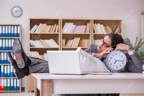 tired guy  work
