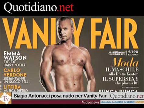 Biagio Antonacci Posa Nudo Per Vanity Fair Youtube