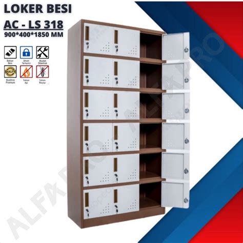 Loker Besi Lemari Locker Besi 18 Pintu