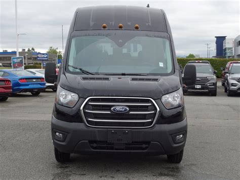 2020 Ford Transit Vanwagon Passenger Van Xl Agate Black 3 5l Ecoboost® V6 Engine Dams Ford