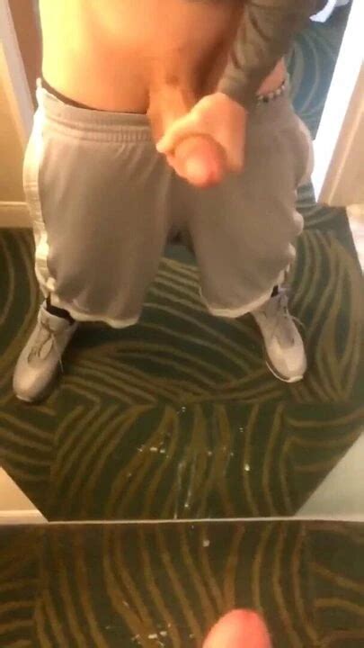 Cumshot To Mirror Gay Man Man Porn Xhamster