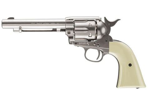 Colt Peacemaker Saa Nickel Co Revolver Pyramyd Air