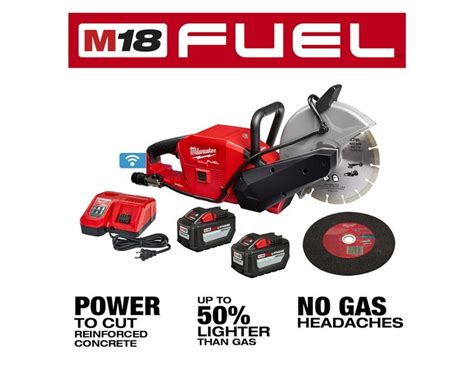 Milwaukee M18 Fuel M18 Redlithium Battery Cut Off Saw Kit 2786 22hd