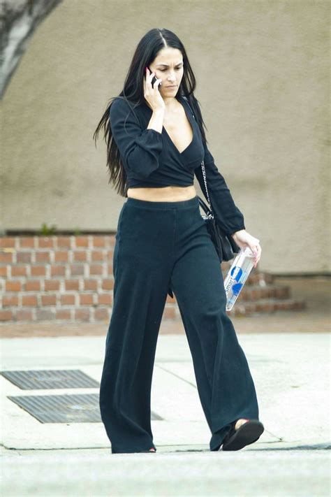 Nikki Bella in Black Outfit -11 | GotCeleb