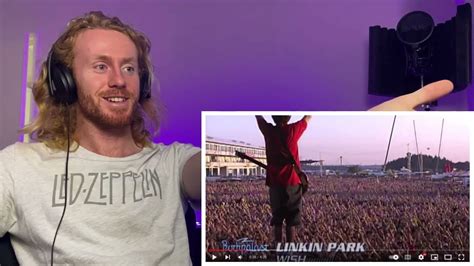 Linkin Park Wish Live Rock Am Ring 2004 NiN Cover REACTION