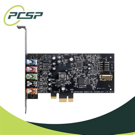 Creative Labs SB1570 Sound Blaster Audigy FX PCIe 5.1 High Profile ...