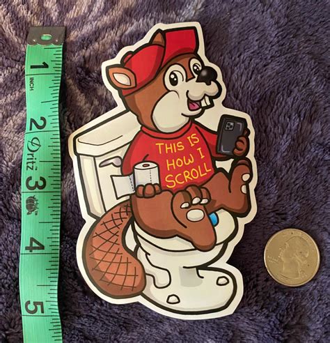 BUC-EE's Buc-ee's Bucees Gas Station Toilet Vinyl Sticker How I Scroll ...