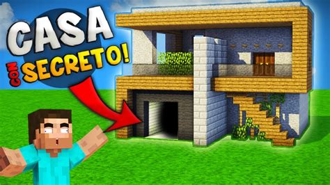 MINECRAFT COMO HACER UNA INCREÍBLE CASA MODERNA CON SUPER ENTRADA