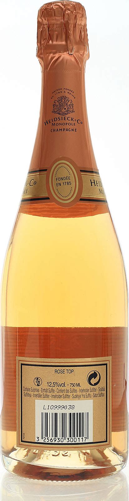 Heidsieck Co Monopole Rose Top Brut Champagner Im Sh