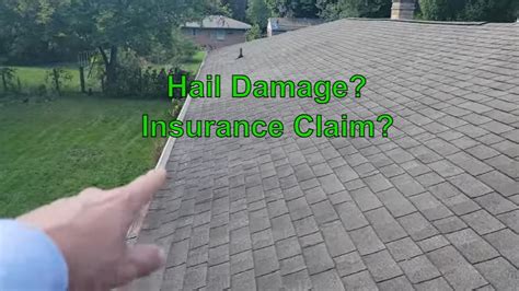 Roof Storm Damage And Insurance Claims Youtube