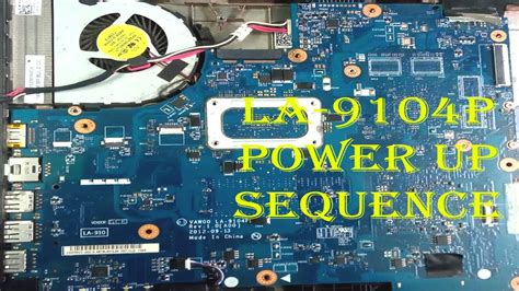 LAPTOP MOTHERBOARD POWER UP SEQUENCE OVERVIEW YouTube