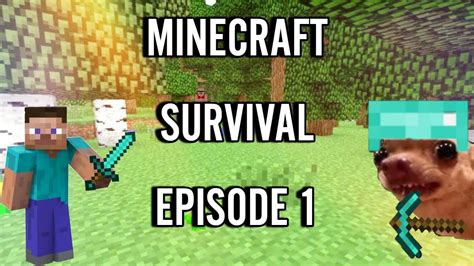 Minecraft Survival Episode 1 Youtube