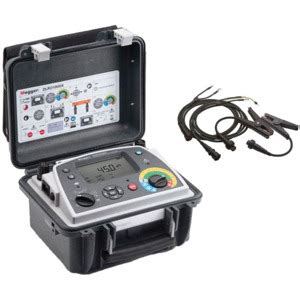 Megger DLRO10HDX KC1 Low Resistance Micro Ohmmeter 10A Dual Power