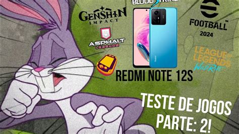 Redmi Note S Teste De Jogos Parte Genshin Impact E Outros