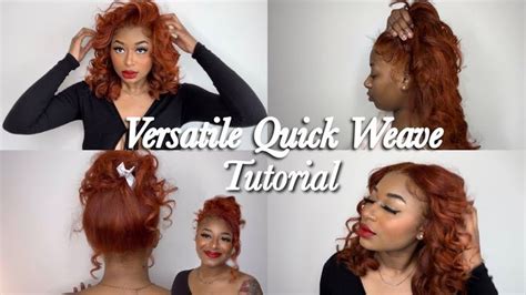 How To Versatile Quick Weave W Leave Out Flip Over Meathod