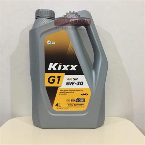 Kixx G1 API SN 5W-30 4L (FULLY SYNTHETIC GASOLINE ENGINE OIL) | Lazada PH