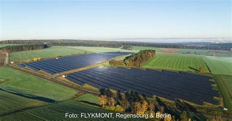 Neuer Photovoltaik Solarpark In Bayern Solarserver