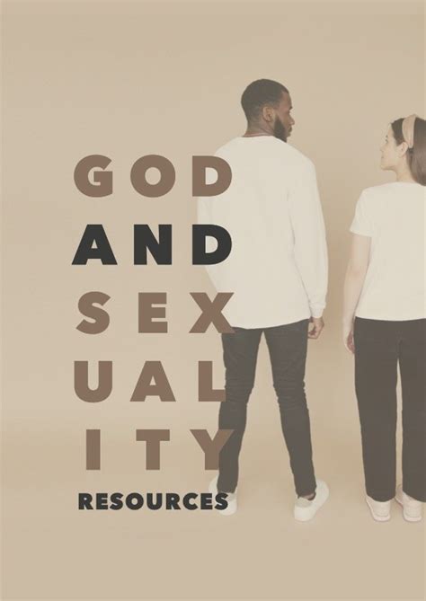 God And Sexuality Resource — Common Ground Church Rondebosch