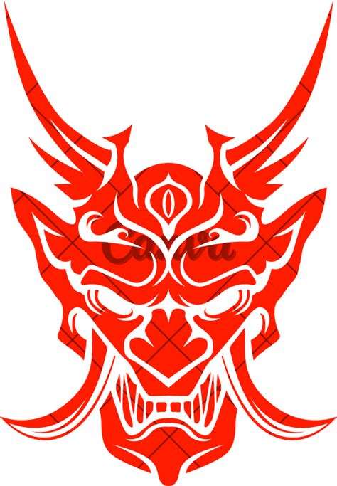 Ronin Samurai Face Mask Logo Icon Symbol Icons By Canva Ronin Samurai