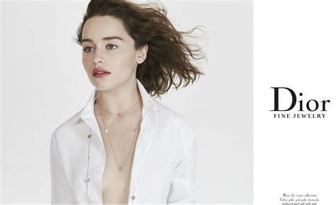 'Game of Thrones' Star Emilia Clarke Fronts Dior Jewelry Campaign - Fashionista