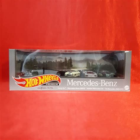 Jual Hot Wheels Premium Mercedes Benz Diorama Shopee Indonesia