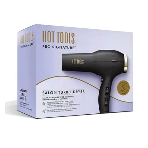 Hot Tools Pro Signature Turbo DC Hairdryer For Professional Styling
