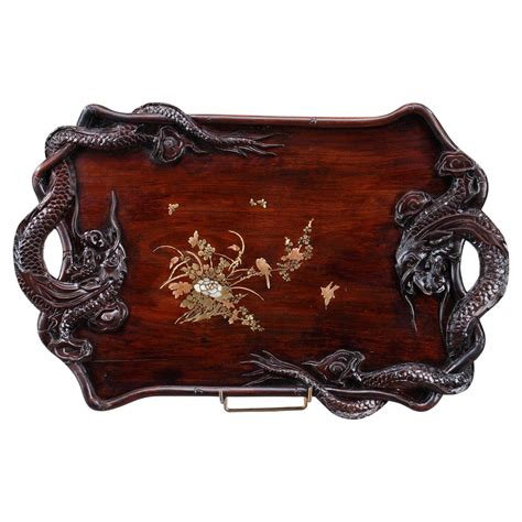 Japanese Carved Lacquer Hibachi For Sale At 1stdibs