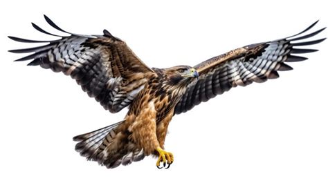 Premium AI Image | a hawk with a yellow beak and tail