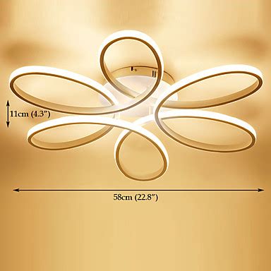 Luz De Teto Led Cabe As Cabe As Design Moderno De Flores