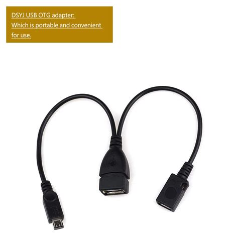 Micro Usb Otg Y Cable