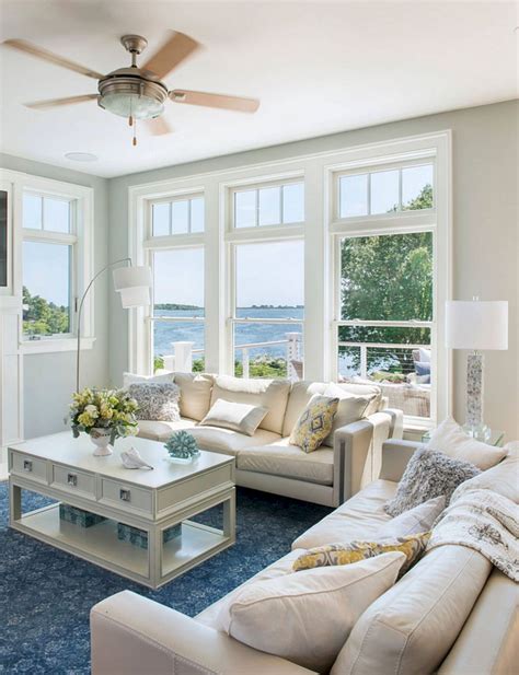 45 Wonderful Coastal Living Room Design And Decor Ideas