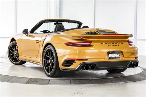 Certified Pre Owned 2019 Porsche 911 Turbo S Exclusive Series 2d