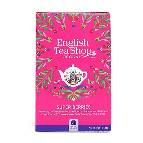 English Tea Shop Organic Super Berries 80G Whole Leaf Tea