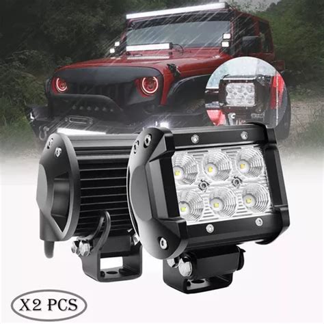 Faros Hiper Leds Barras Dually Con Estrobo W Meses Sin Intereses