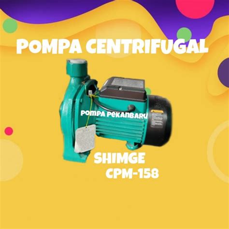 Jual Mesin Pompa Air Transfer Centrifugal Pump Shimge Cpm Shopee