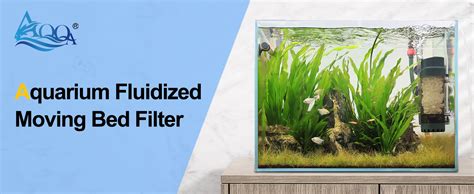 Aqqa Aquarium Fluidized Moving Bed Filter Media Submersible Sponge