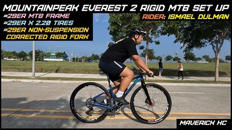 Bikecheck Sa MOUNTAINPEAK EVEREST 2 Rigid MTB Ni Ismael Dulman YouTube